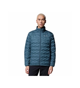Columbia Delta Ridge™ II Down Jacket Erkek Outdoor Montu (650 Dolgu Kaz Tüyü) 2086241429 Mavi
