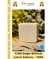 #limonsabunu %100 Doğal Güzel Kokulu El Yüz Saç Vücut Orijinal Bitkisel Limon Sabunu 120g - 7 Adet