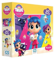True ve Gökkuşağı Krallığı 60 Parçalı Puzzle - Mavi Su Dünyası (Çok Renkli)