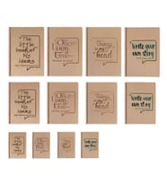 Kc 16,5x22,5 80 Yaprak Çizgili Sert Kapak Spiralli Funky Defter ( 1 Adet)