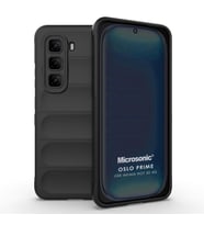 Microsonic Infinix Hot 50 4G Kılıf Oslo Prime Siyah (Siyah)