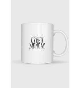 Cyber Monday Tasarımlı Kupa Bardak