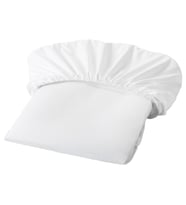 Lenast Bebek Alezi, Beyaz 60x120 Yatak Alezi Lastikli
