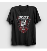 Presmono Unisex Siyah Skull Güreş Wwe Edge T-Shirt 524833tt