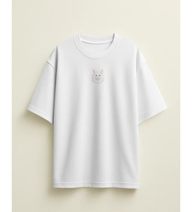 Van Kedisi Zarafeti – Oversize Unisex Tişört