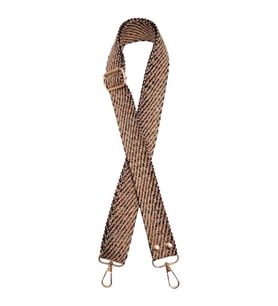 Angel Çanta Aksesuar 120x3 cm Jüt Kolon Çanta Sapı Renkli Simli Light Gold Metalli