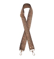 Angel Çanta Aksesuar 120x3 cm Jüt Kolon Çanta Sapı Renkli Simli Light Gold Metalli