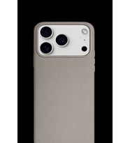 Apple iPhone 17 Pro Max Liquid Lansman Silikon Kılıf Taş Vizon