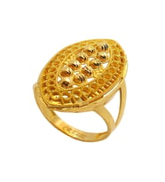 Cigold Taşsız Yüzük 22 Ayar Altın 7.11 Gr OA-C11701027657 (SARI-TABA)
