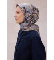 88 Belli Twill İpek Eşarp 4202D