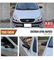 Hyundai Getz Yarasa Ayna Kapağı Batman Parlak Siyah Piano Black