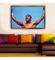 Altın Çerçeveli dekoratif tablo a2094 (Gold)