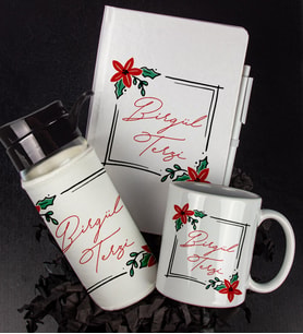Kişiye Özel Tasarım Defter Kalem Matara Ve Kupa Hediye Seti 104988