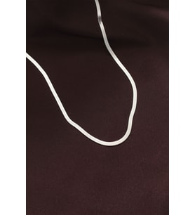 316L Çelik Gümüş Renk 60 cm İtalyan Zincir Kolye 5886 - HPSBYI7292-5068