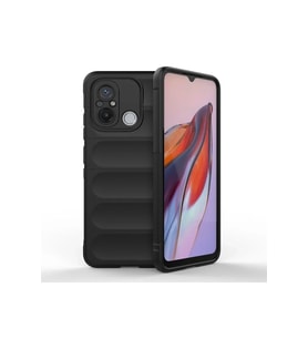 Mey İthalat® Redmi 12C Kılıf Optimum Silikon - Siyah