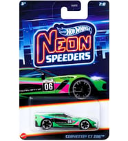 Hot Wheels Neon Yarışçılar Hlh72 - Corvette C7 Z06 Hrw81 (Çok Renkli)