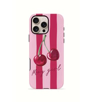 iPhone 16 Pro Vorian Çift Katmanlı Kılıf Cherry Girl