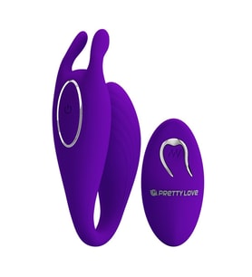 Lilitu Shop Pretty Love Bill USB Şarjlı 12 Titreşimli Uzaktan Kumandalı Tavşan Vibratör