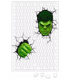 Hulk Destruidor Puzzle 240 Parça Yapboz