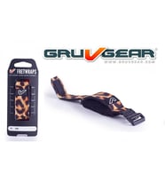 Gruv Gear FW-1PK-LEP-SM FretWrap Leopar (Small) Hayvan Desenli Özel Seri, 4 Telli Bas ve 6 Telli Gitar Uyumlu, Klavye Susturucu
