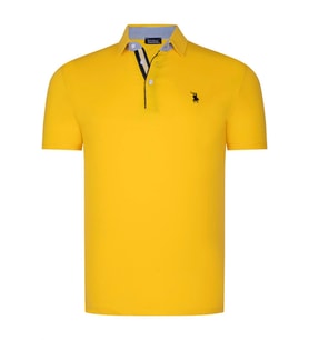 T8582 DEWBERRY ERKEK T-SHIRT-SARI