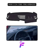 BMW E34 AİRBAGSİZ (1988-1996) Torpido Örtüsü Güneşten Korur Kolay Montaj Tam Uyum C96