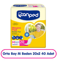 Canped Mesane Pedi M Beden Orta 20x2 40 Adet