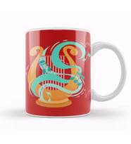 Harp Music Art Kupa Bardak Porselen