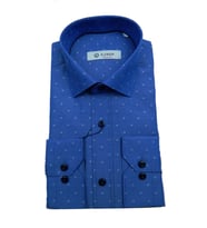 Erkek Slim Fit Gömlek 9321 009321 (İndigo)