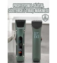 Tıraş Makinesi Dijital Göstergeli Turbo Motor Paslanmaz Çelik