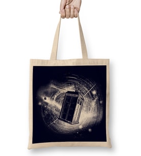 Tardis Bez Çanta Uzun Saplı