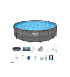 Bestway® APX 365™ 561KC Yuvarlak Prefabrik Havuz Seti 549cm x 132cm  BW583