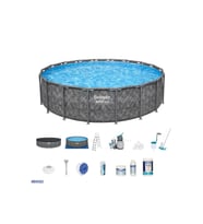 Bestway® APX 365™ 561KC Yuvarlak Prefabrik Havuz Seti 549cm x 132cm  BW583