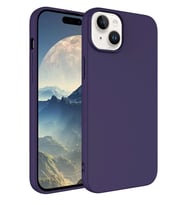 Apple iPhone 15 Plus Kılıf LSR Lansman Kılıf (Koyu Mor)
