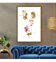 Metal Çerçeveli Cam Üroloji Poliklinik Tablosu Boşaltım Sistemi (Gold)