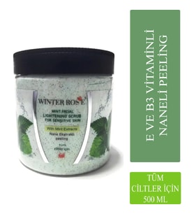 Tüm Ciltler Için Nane Ekstraklı Peeling 500 Gr