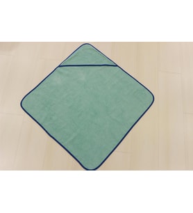 Ender Home Bebek Kundağı Havlu Yeni Doğan Bebek Banyo Havlusu Bukle Kundak Standart-Su Yeşil