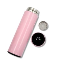 450 ML Pembe Dereceli Çelik Termos (Pembe)