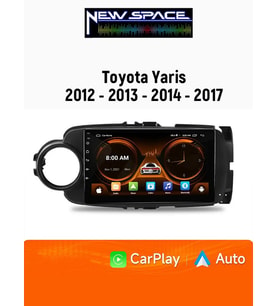 TOYOTA YARİS ANDROİD 8GB RAM 128GB ROM 8 ÇEKİRDEK CARPLAY MULTİMEDYA