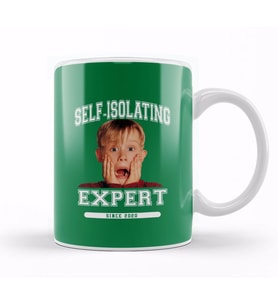 Kevin McCallister Self Isolating Expert Home Alone Kupa Bardak Porselen