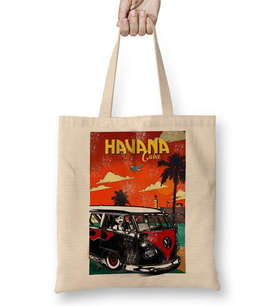 Volkswagen Kombi Havana Bez Çanta Uzun Saplı