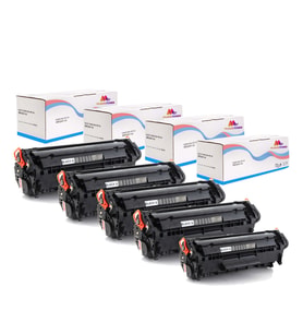 Hp 85A- Muadil Toner-Hp Laserjet Pro P1102W-CE658A Muadil Toner 5Lİ PAKET