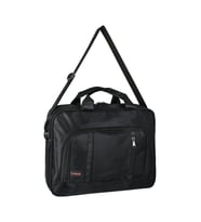 GALB Leather Siyah Notebook Cantalari Unisex 15.6 Inc Laptop & Evrak Cantasi L-3260