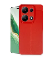 Newface Xiaomi Redmi Note 13 Pro 4G Kılıf Auto Focus Kapak - Kırmızı