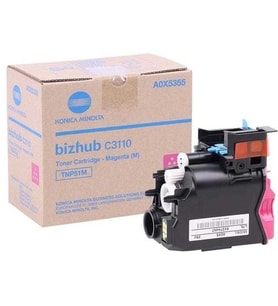 Tonersepeti Konica Minolta TNP-51 Kırmızı Orjinal Toner