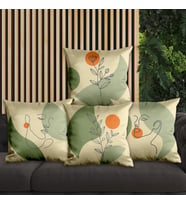 eJOYA Modern Tasarımlı 4'lü Yastık İçi Ve Kırlent Kılıfı 45cm 113666