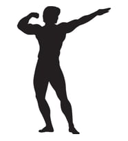 BODY GYM FOLYO STİCKER DERSTV1098 160cm Uzunluk (Karışık)