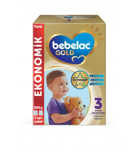 Bebelac Gold 3 Çocuk Devam Sütü 800 gr