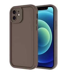 iPhone 11 Kılıf Viera Silikon - Kahverengi
