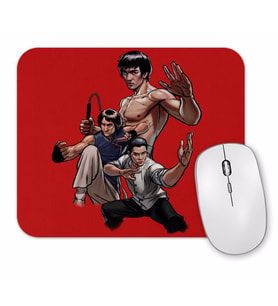 Kung Fu Trio Mouse Pad
